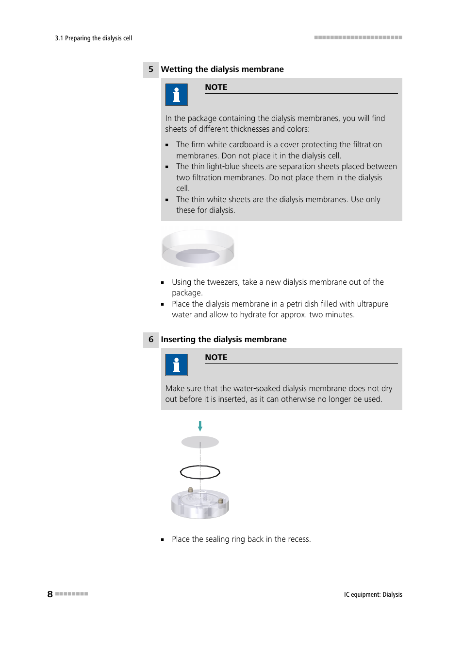 Metrohm Inline Dialysis User Manual | Page 14 / 30