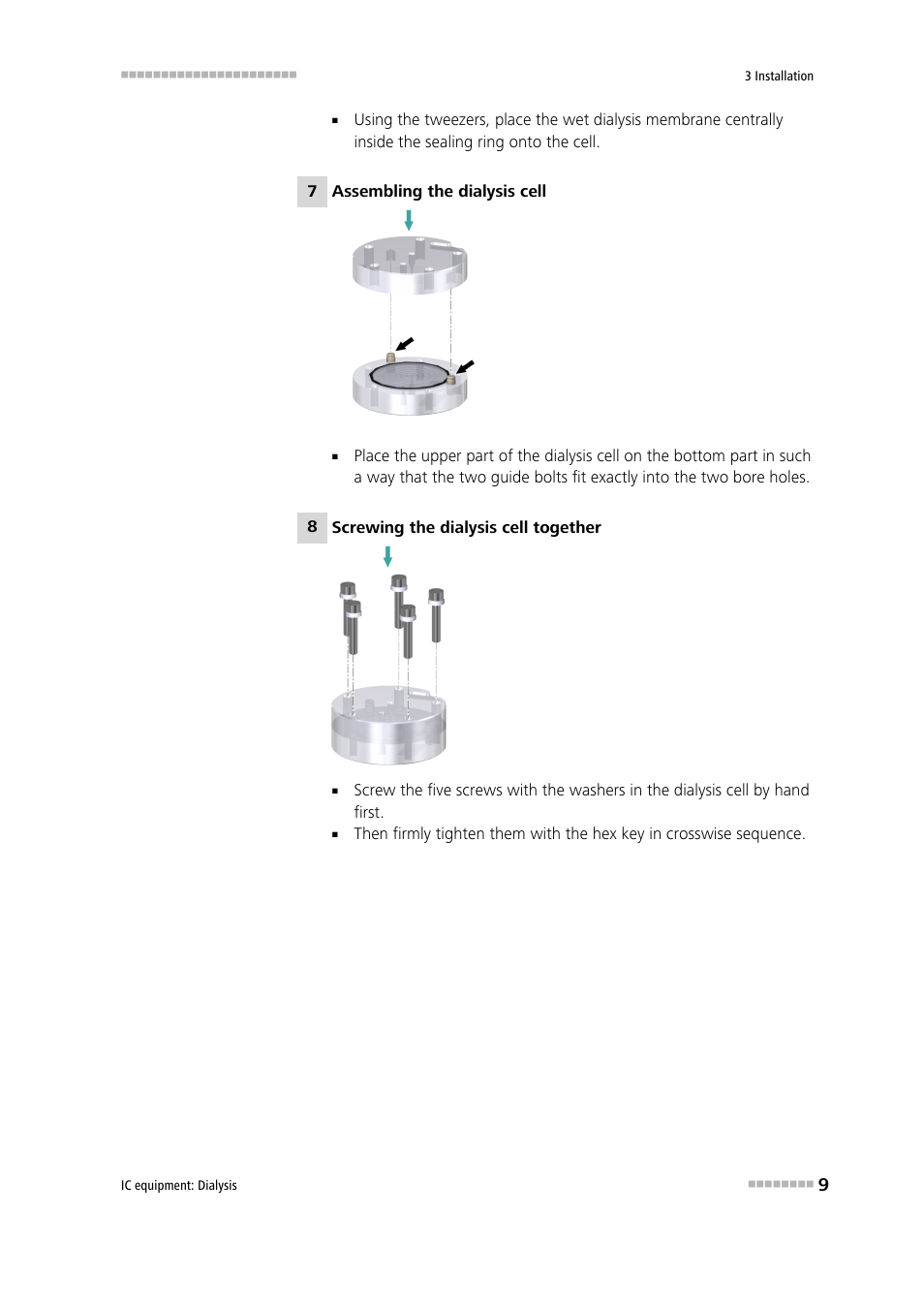 Metrohm Inline Dialysis User Manual | Page 15 / 30