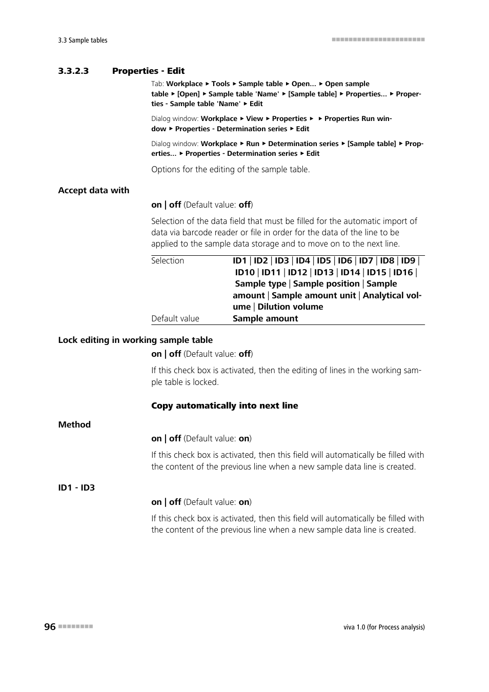 3 properties - edit, Edit | Metrohm viva 1.0 (process analysis) User Manual | Page 108 / 990