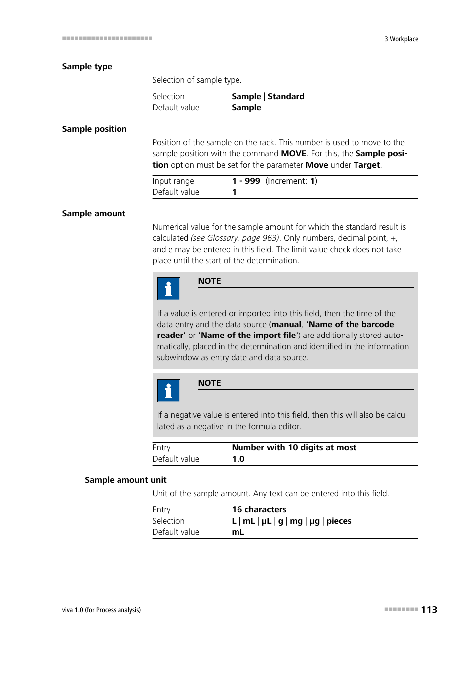 Metrohm viva 1.0 (process analysis) User Manual | Page 125 / 990