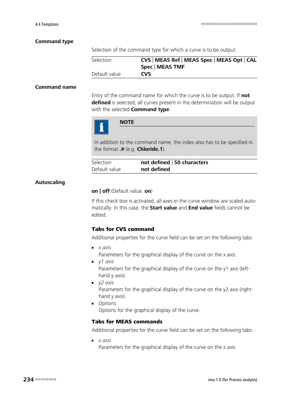Metrohm viva 1.0 (process analysis) User Manual | Page 246 / 990