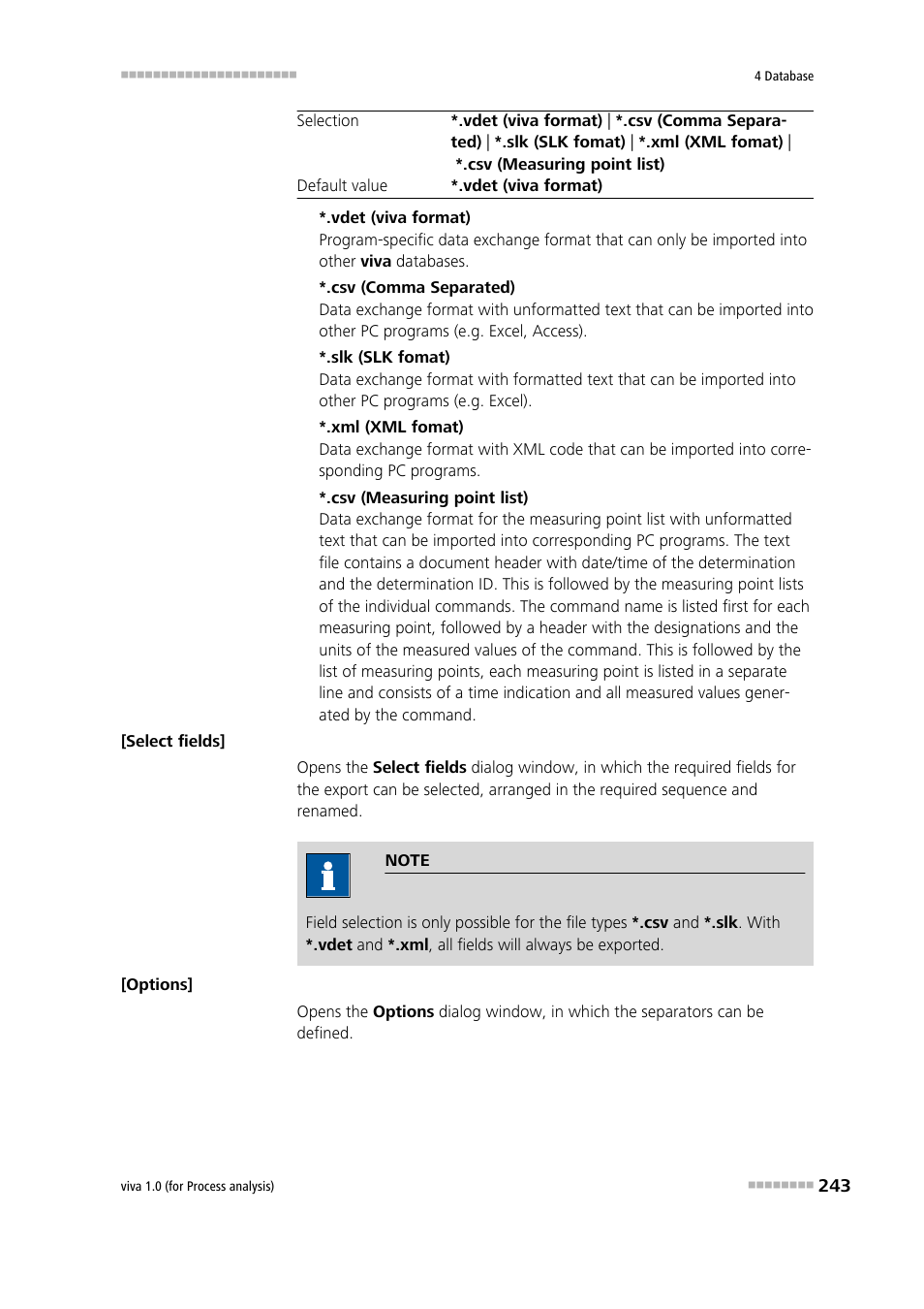 Metrohm viva 1.0 (process analysis) User Manual | Page 255 / 990