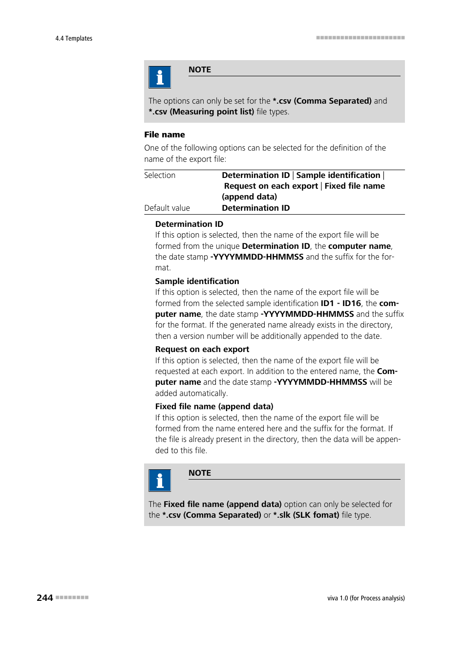 Metrohm viva 1.0 (process analysis) User Manual | Page 256 / 990