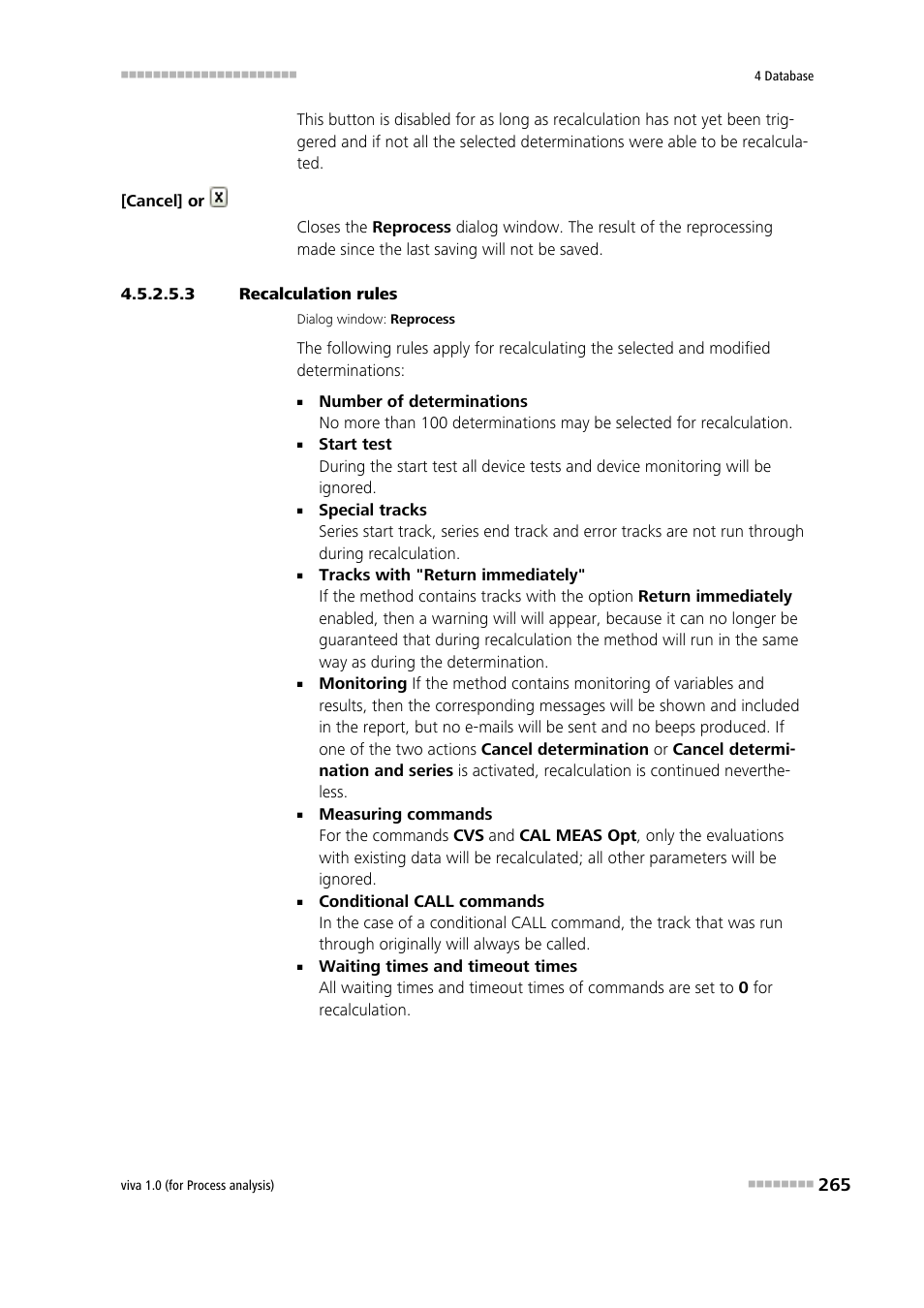 3 recalculation rules | Metrohm viva 1.0 (process analysis) User Manual | Page 277 / 990
