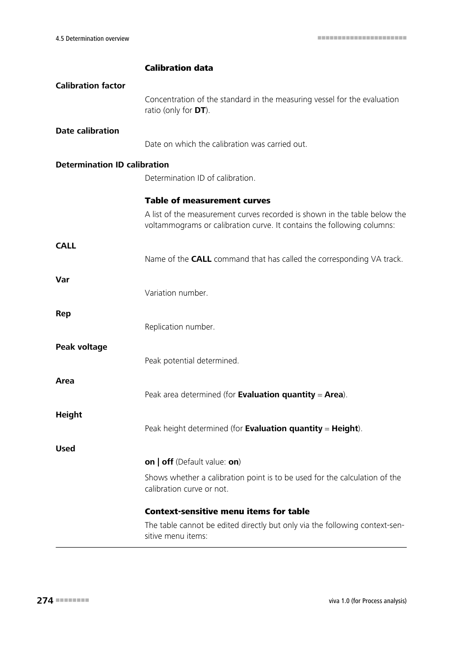 Metrohm viva 1.0 (process analysis) User Manual | Page 286 / 990