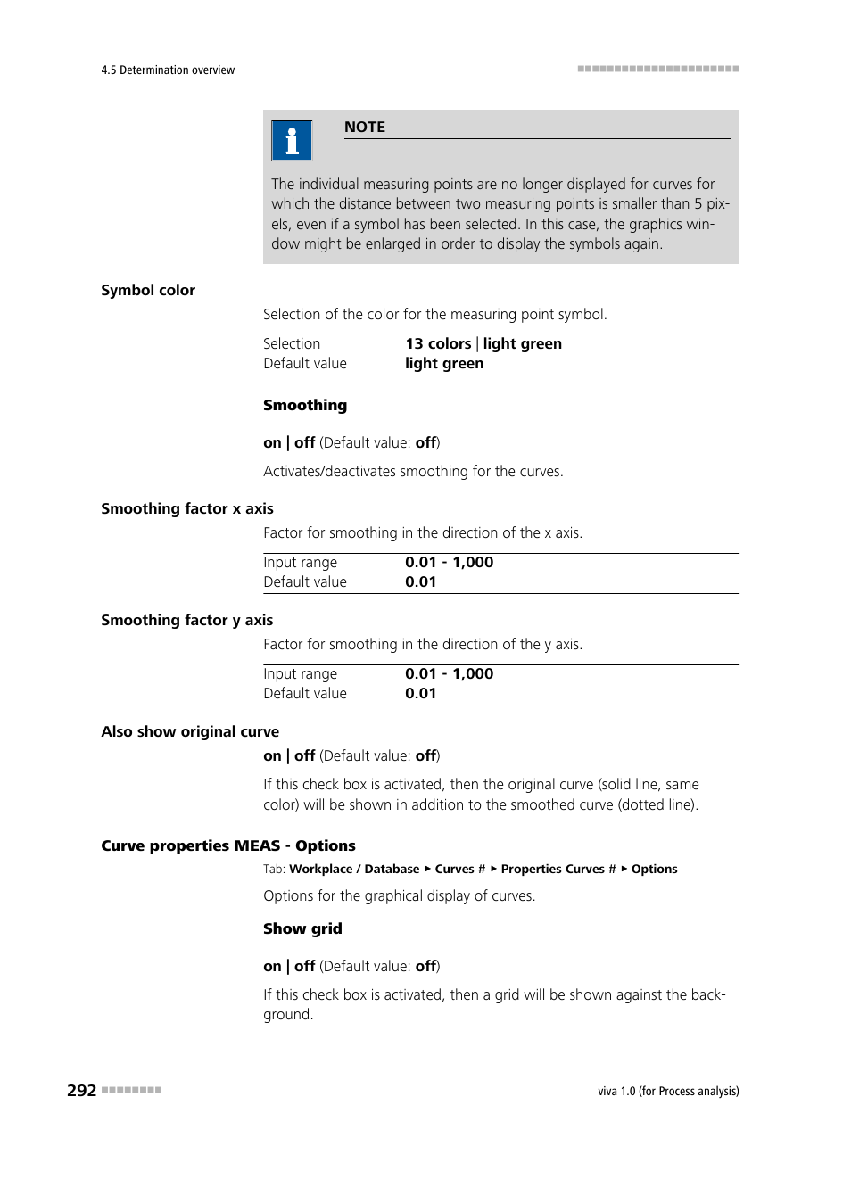 Options | Metrohm viva 1.0 (process analysis) User Manual | Page 304 / 990