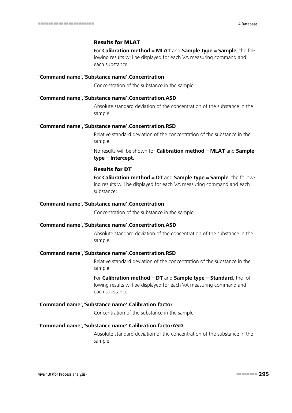 Metrohm viva 1.0 (process analysis) User Manual | Page 307 / 990