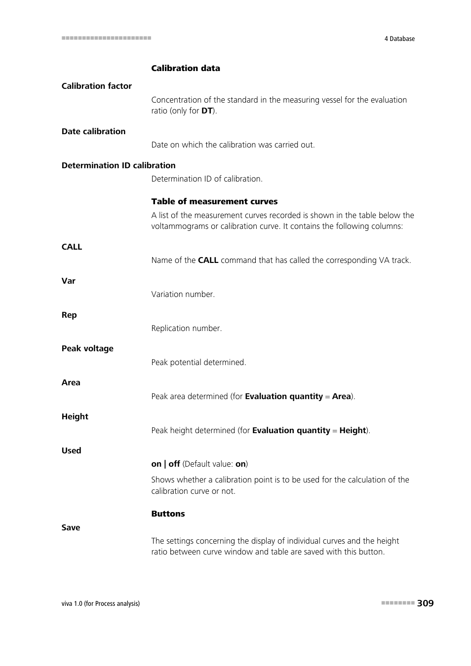 Metrohm viva 1.0 (process analysis) User Manual | Page 321 / 990