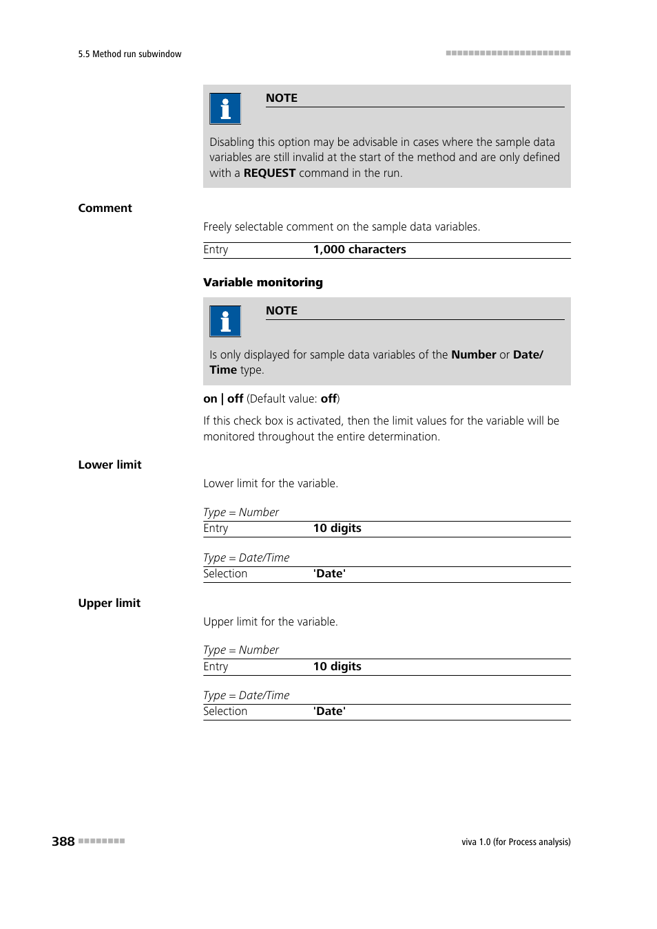 Metrohm viva 1.0 (process analysis) User Manual | Page 400 / 990