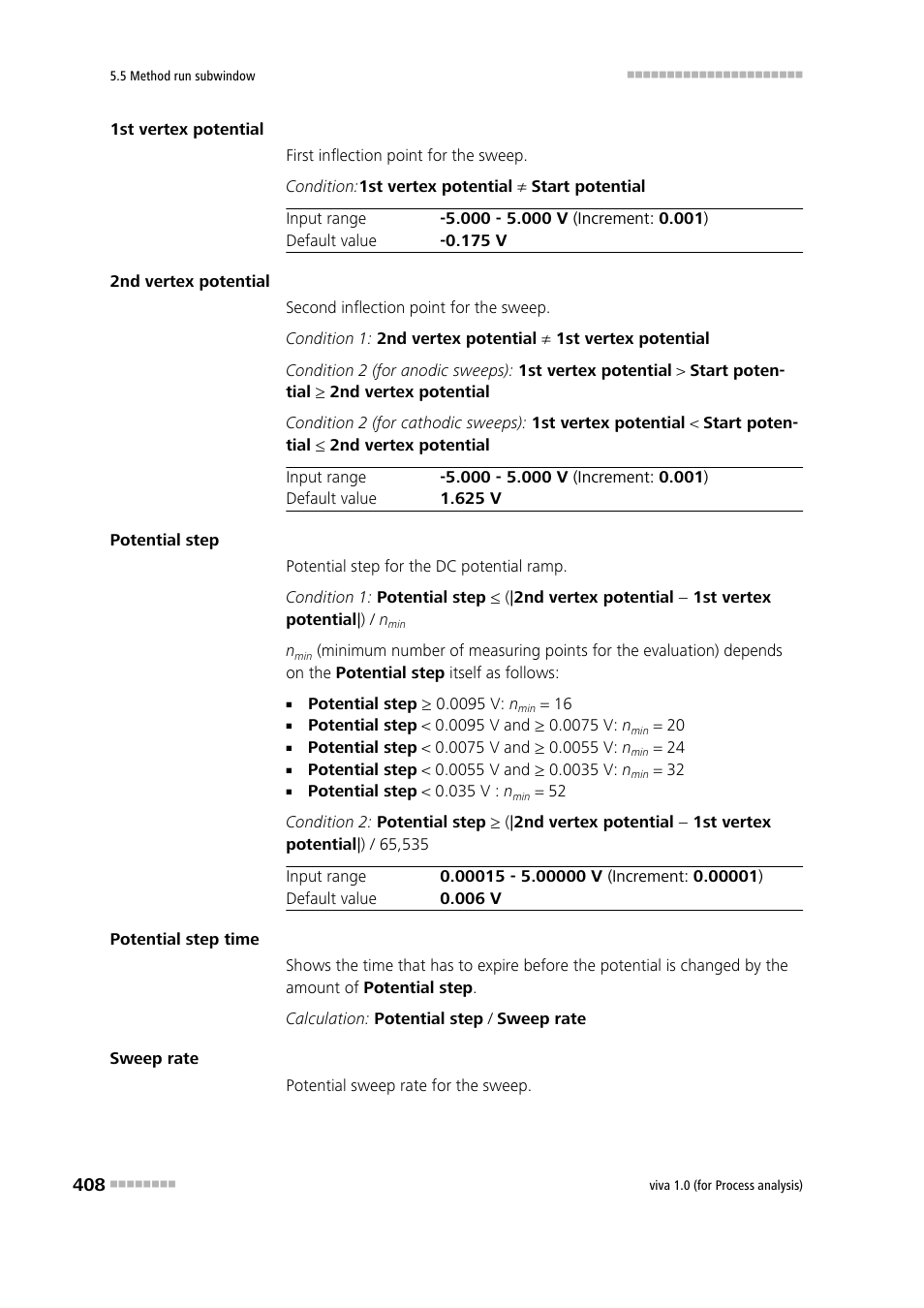 Metrohm viva 1.0 (process analysis) User Manual | Page 420 / 990