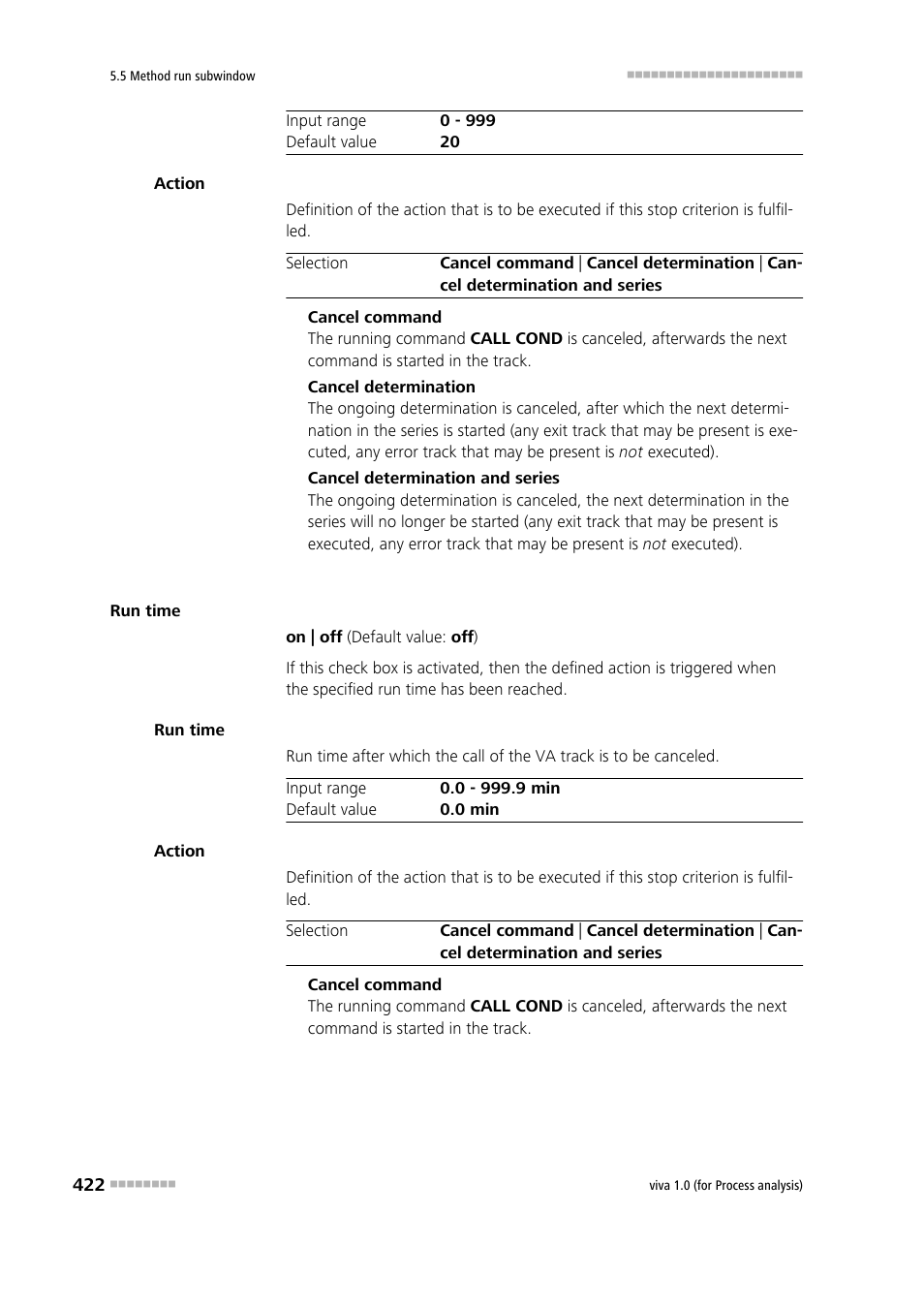 Metrohm viva 1.0 (process analysis) User Manual | Page 434 / 990