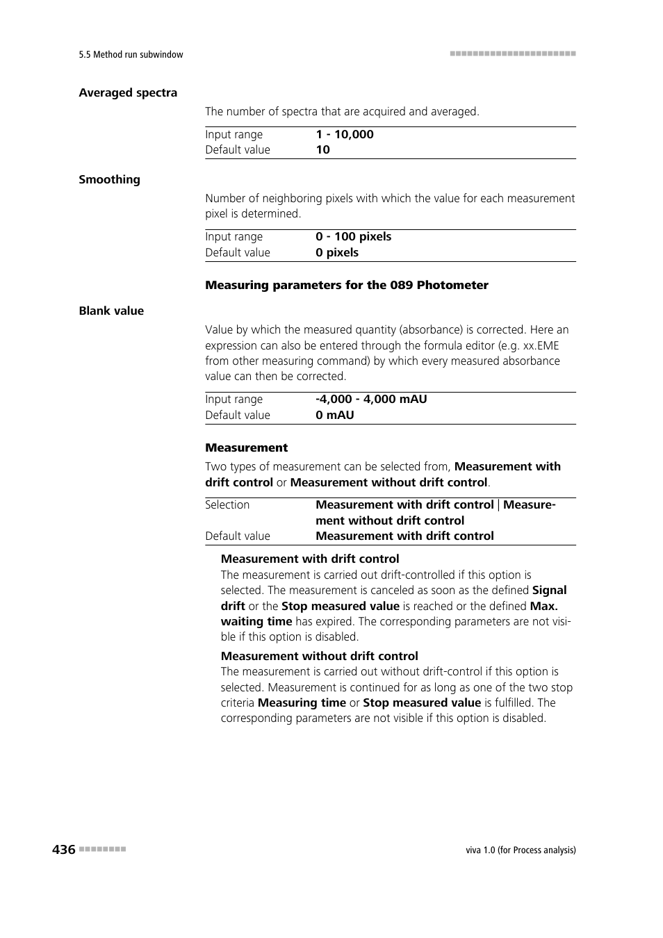 Metrohm viva 1.0 (process analysis) User Manual | Page 448 / 990