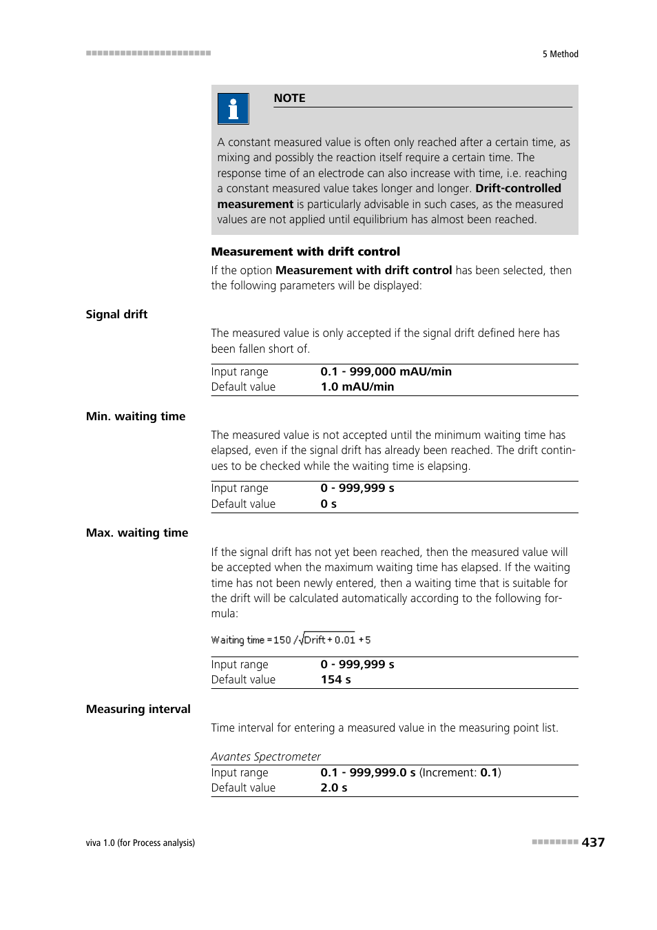 Metrohm viva 1.0 (process analysis) User Manual | Page 449 / 990