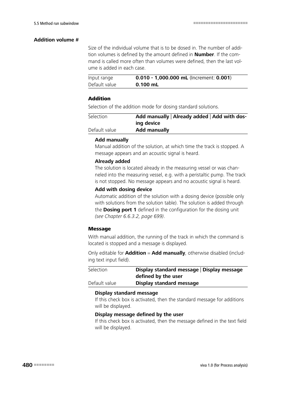 Metrohm viva 1.0 (process analysis) User Manual | Page 492 / 990