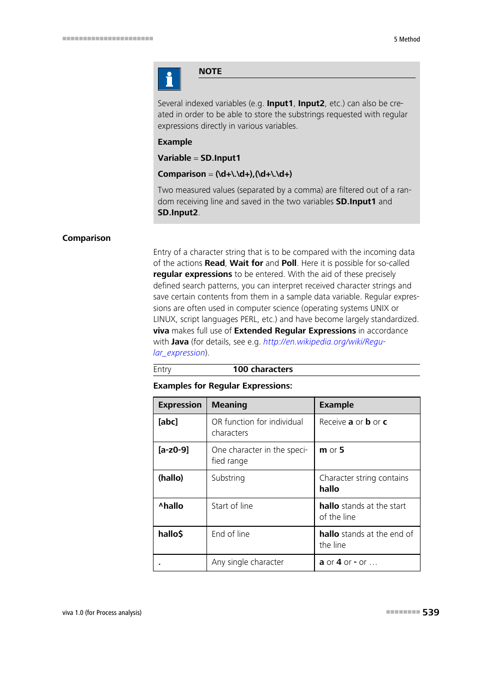 Metrohm viva 1.0 (process analysis) User Manual | Page 551 / 990