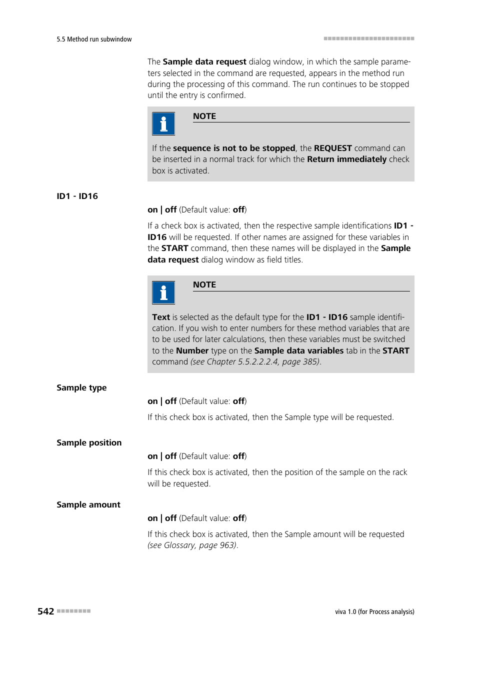 Metrohm viva 1.0 (process analysis) User Manual | Page 554 / 990