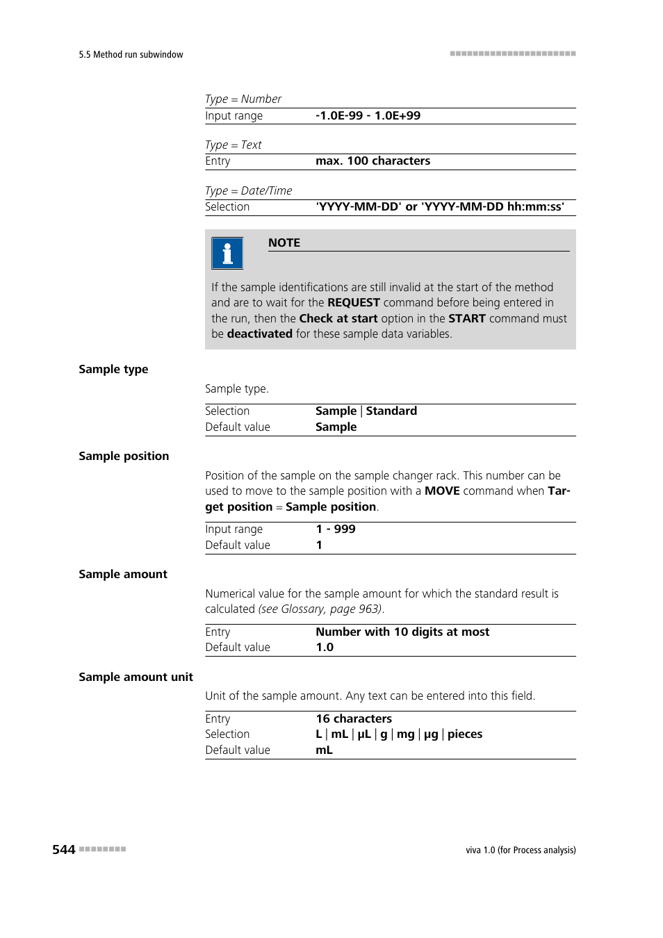 Metrohm viva 1.0 (process analysis) User Manual | Page 556 / 990