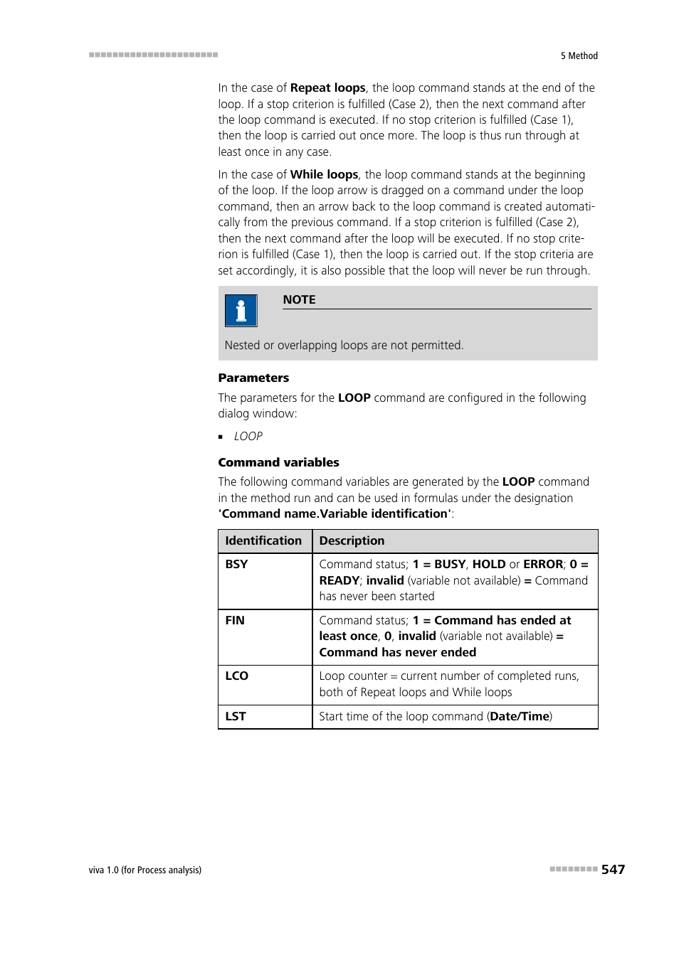 Metrohm viva 1.0 (process analysis) User Manual | Page 559 / 990