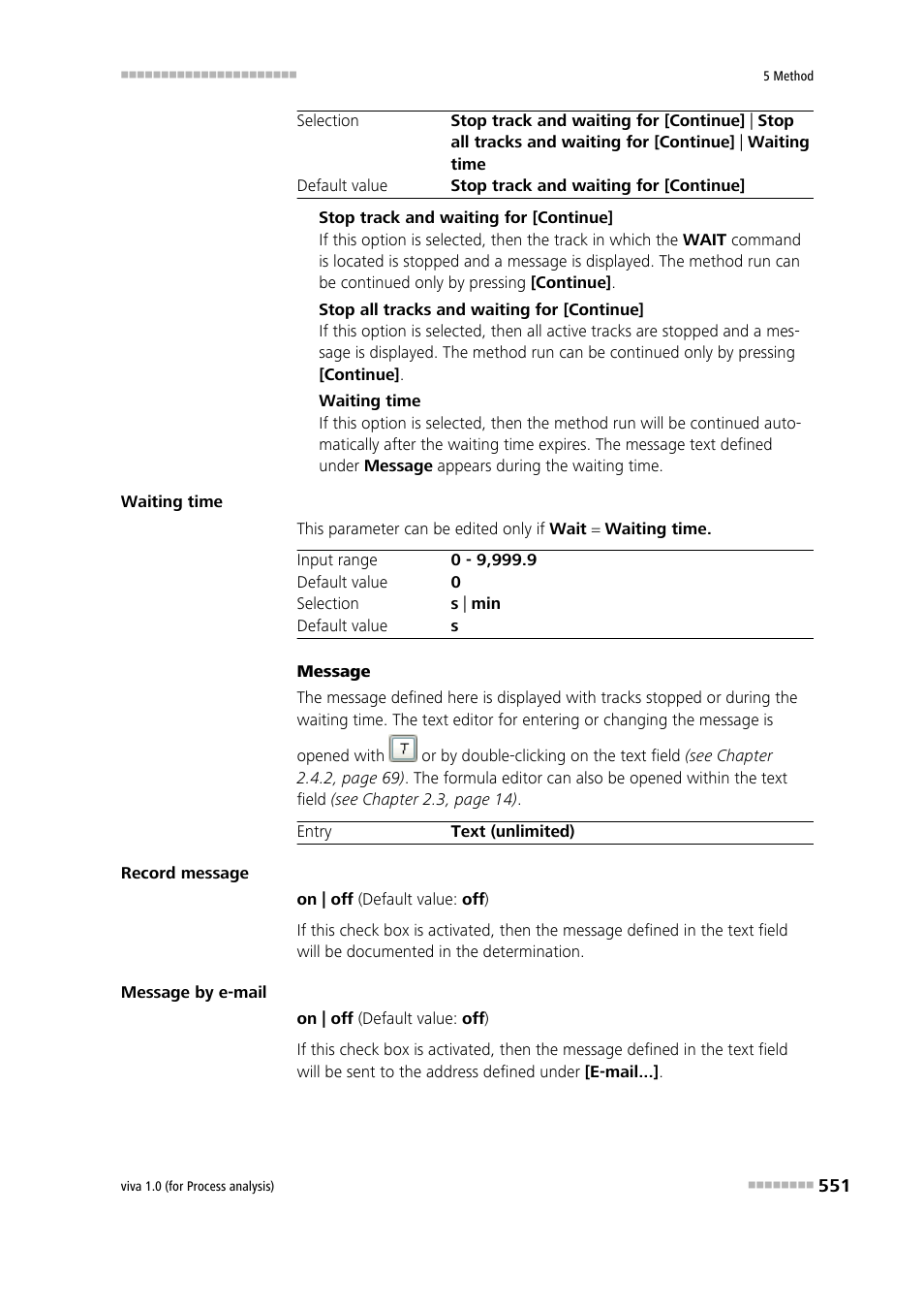 Metrohm viva 1.0 (process analysis) User Manual | Page 563 / 990