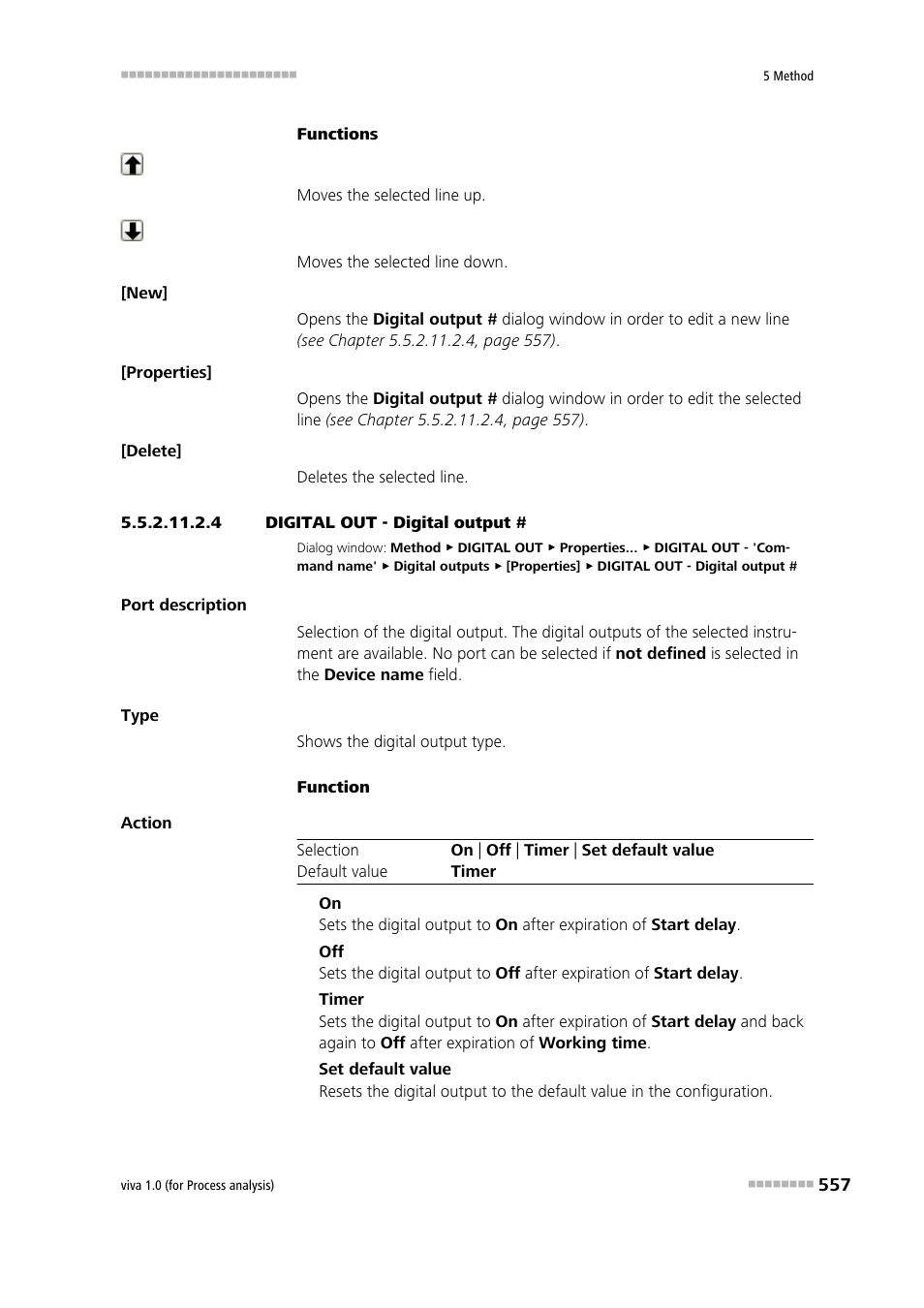4 digital out - digital output | Metrohm viva 1.0 (process analysis) User Manual | Page 569 / 990