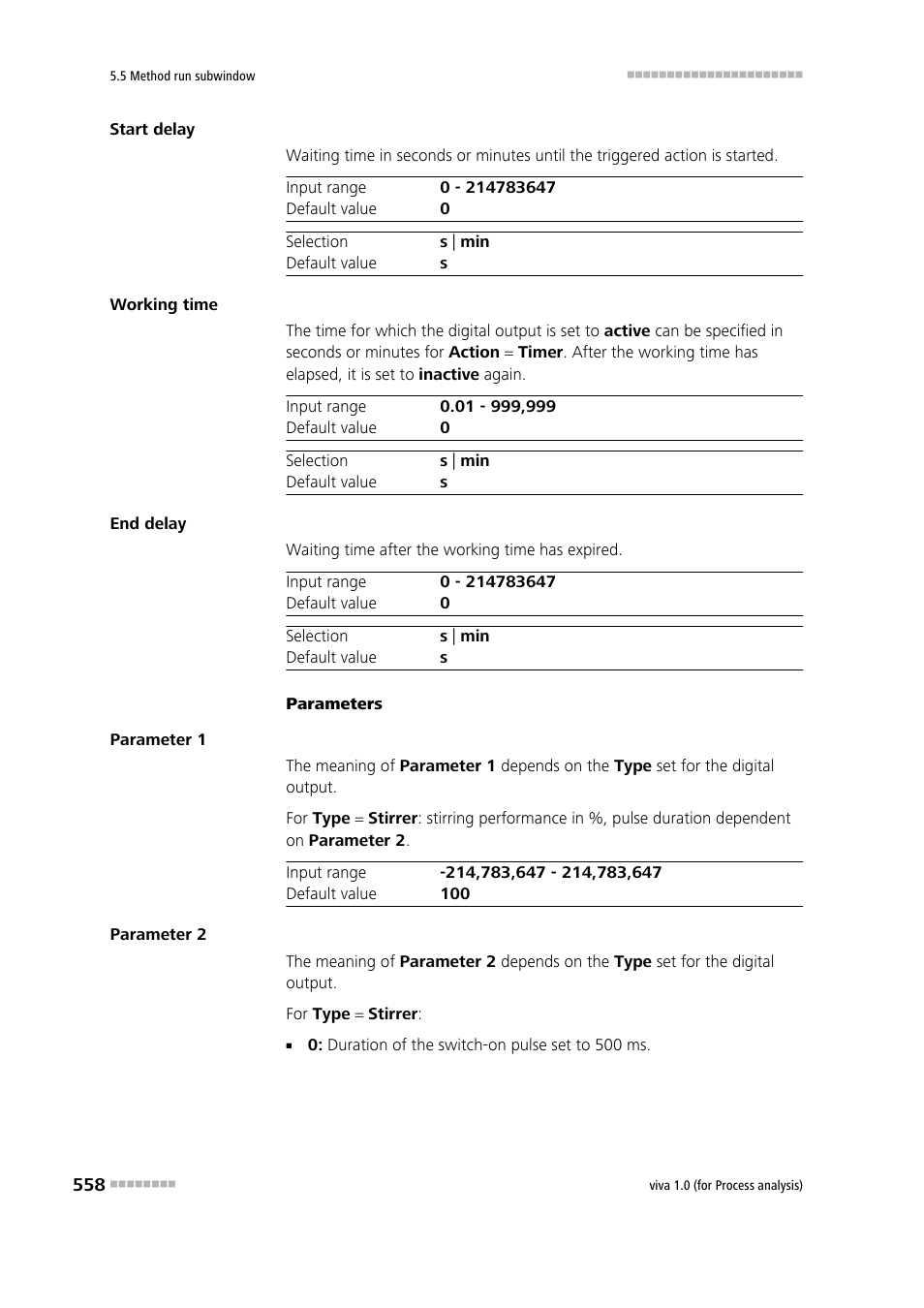 Metrohm viva 1.0 (process analysis) User Manual | Page 570 / 990