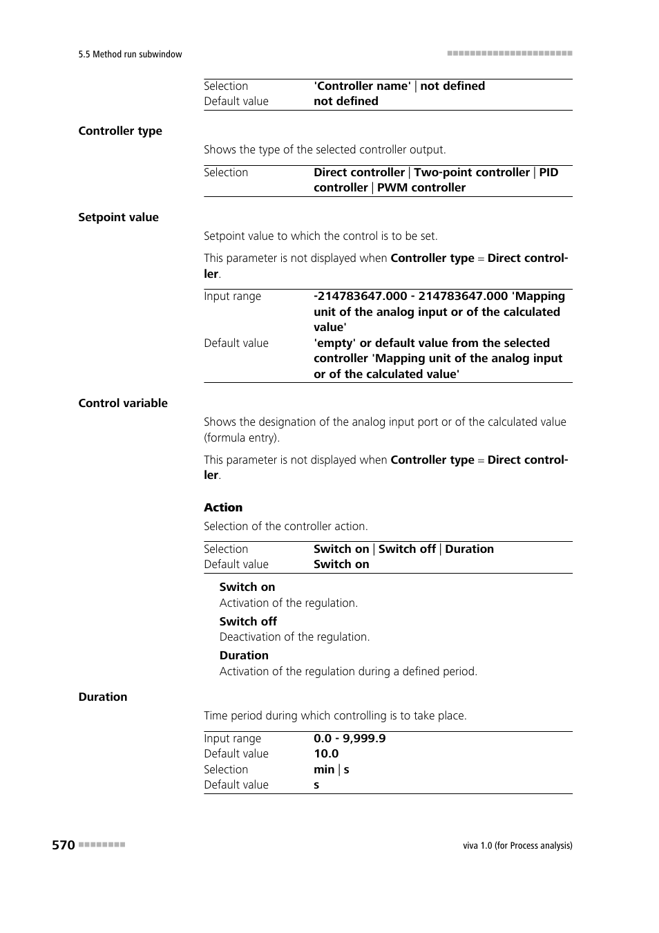 Metrohm viva 1.0 (process analysis) User Manual | Page 582 / 990