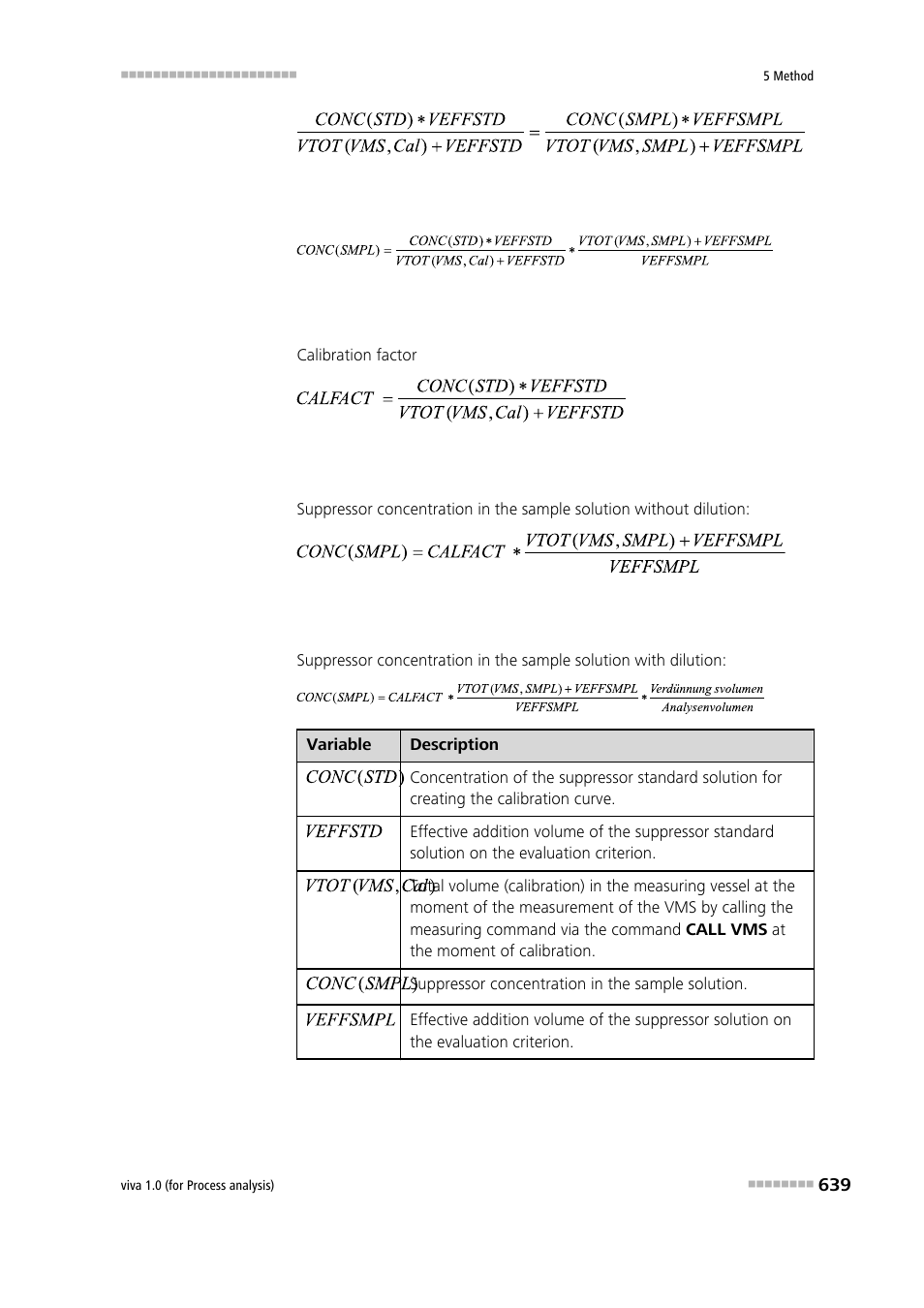 Metrohm viva 1.0 (process analysis) User Manual | Page 651 / 990