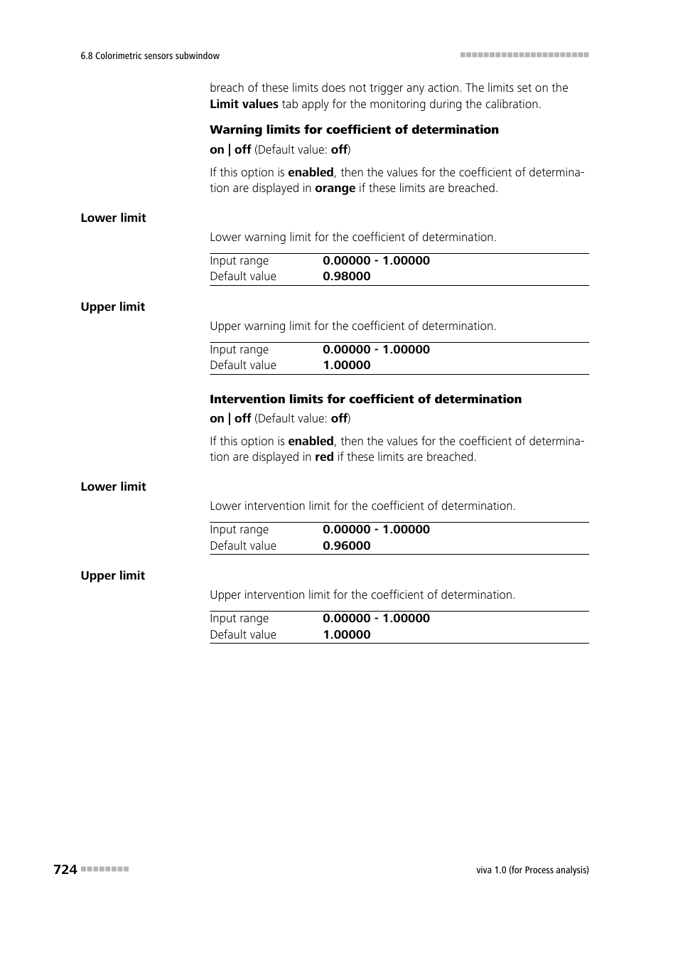 Metrohm viva 1.0 (process analysis) User Manual | Page 736 / 990