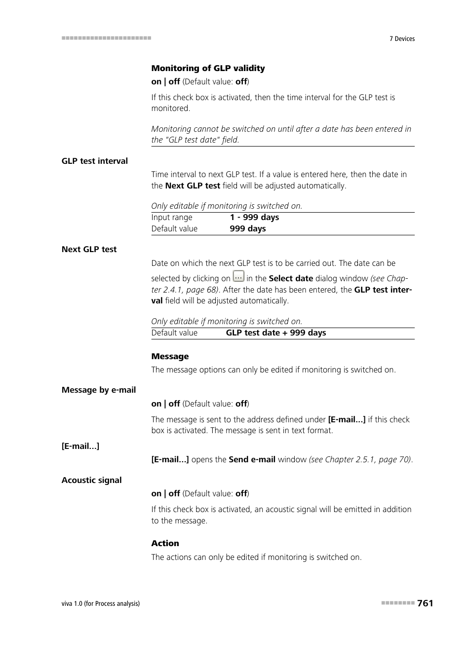 Metrohm viva 1.0 (process analysis) User Manual | Page 773 / 990