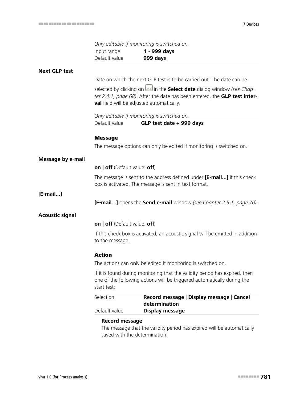 Metrohm viva 1.0 (process analysis) User Manual | Page 793 / 990