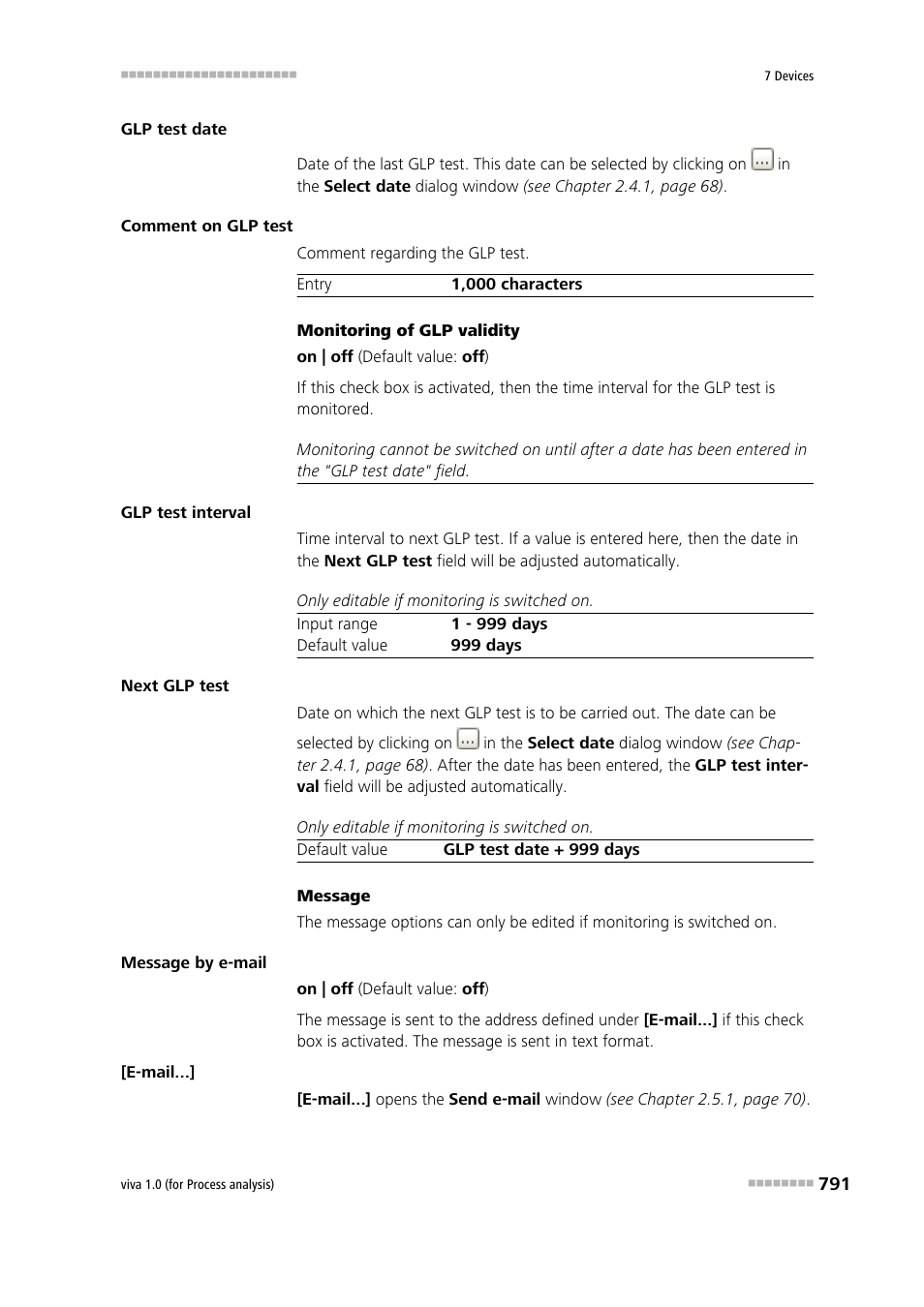 Metrohm viva 1.0 (process analysis) User Manual | Page 803 / 990