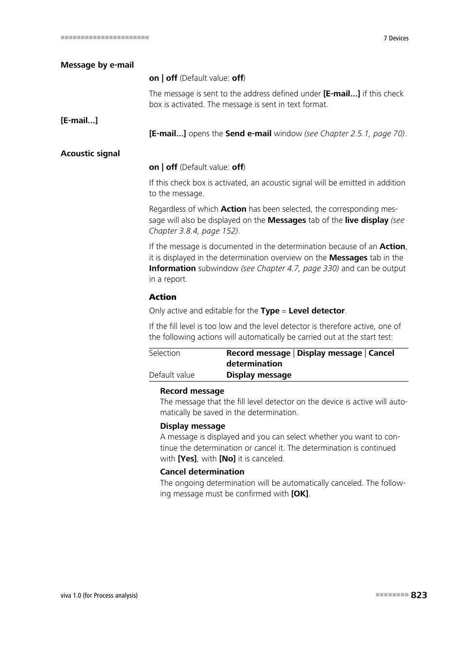Metrohm viva 1.0 (process analysis) User Manual | Page 835 / 990