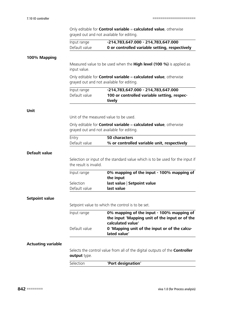 Metrohm viva 1.0 (process analysis) User Manual | Page 854 / 990