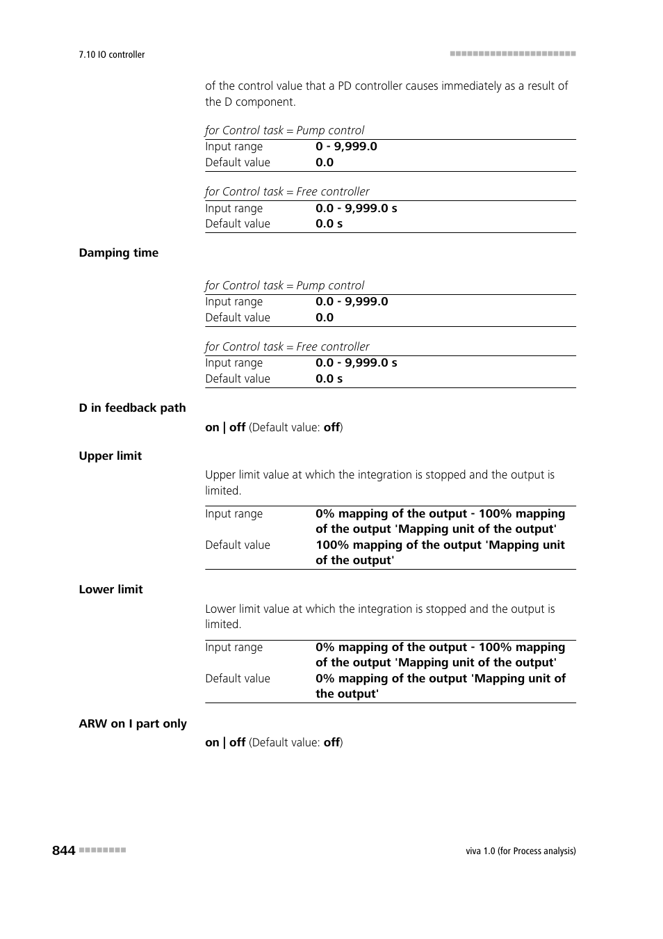 Metrohm viva 1.0 (process analysis) User Manual | Page 856 / 990