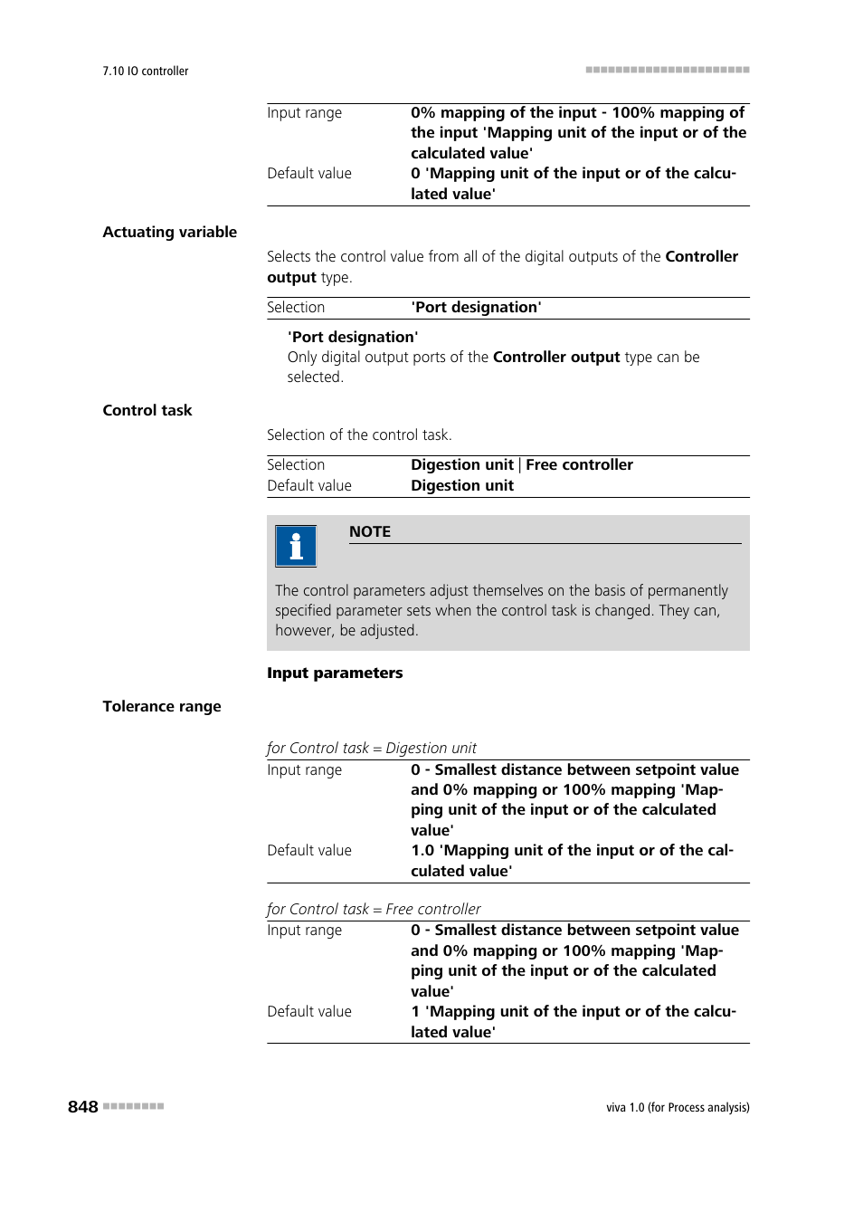 Metrohm viva 1.0 (process analysis) User Manual | Page 860 / 990