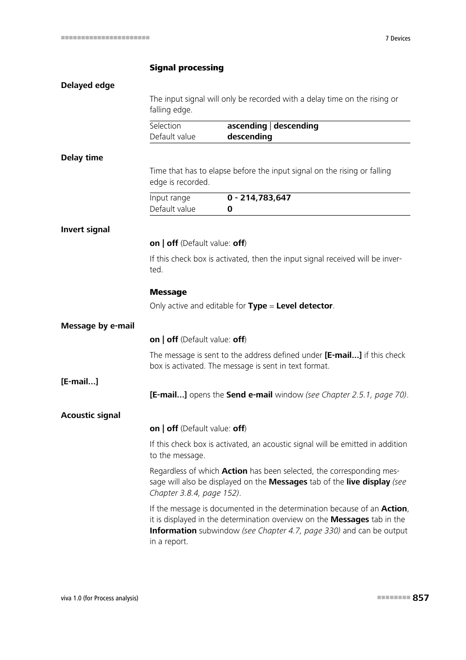 Metrohm viva 1.0 (process analysis) User Manual | Page 869 / 990
