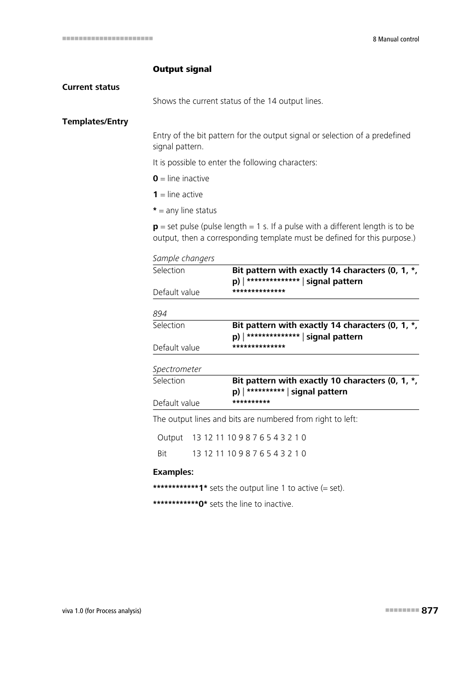 Metrohm viva 1.0 (process analysis) User Manual | Page 889 / 990