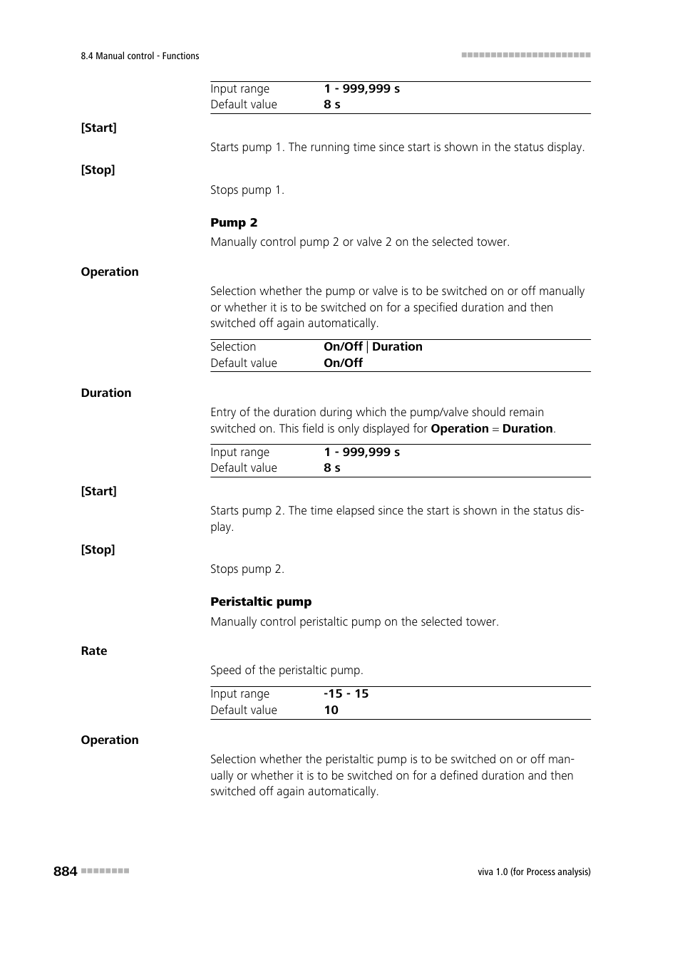 Metrohm viva 1.0 (process analysis) User Manual | Page 896 / 990