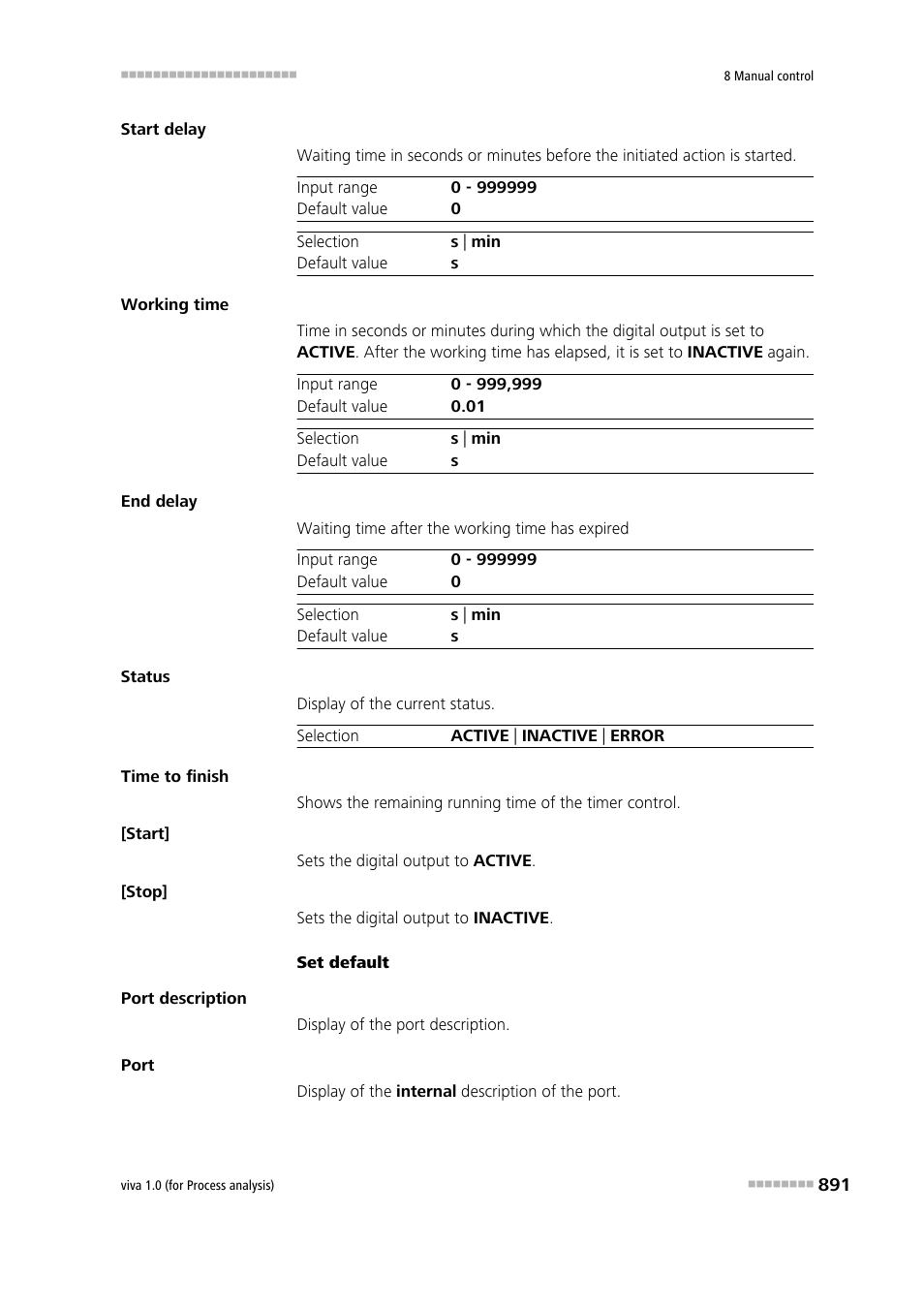 Metrohm viva 1.0 (process analysis) User Manual | Page 903 / 990