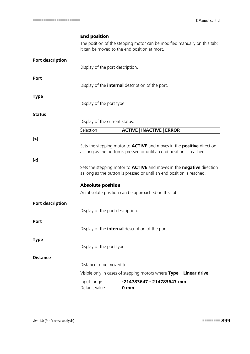 Metrohm viva 1.0 (process analysis) User Manual | Page 911 / 990