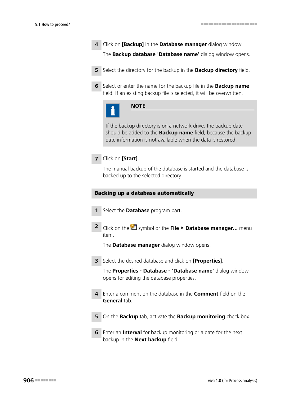 Metrohm viva 1.0 (process analysis) User Manual | Page 918 / 990
