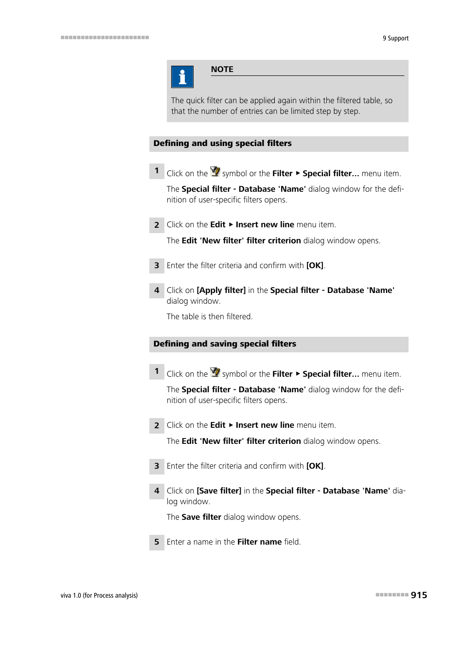 Metrohm viva 1.0 (process analysis) User Manual | Page 927 / 990