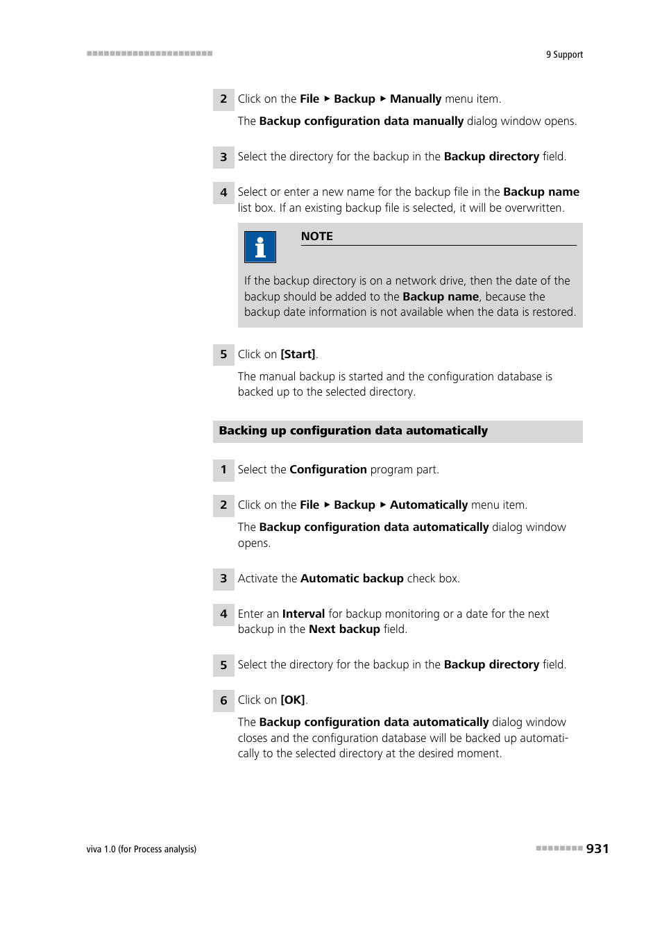 Metrohm viva 1.0 (process analysis) User Manual | Page 943 / 990