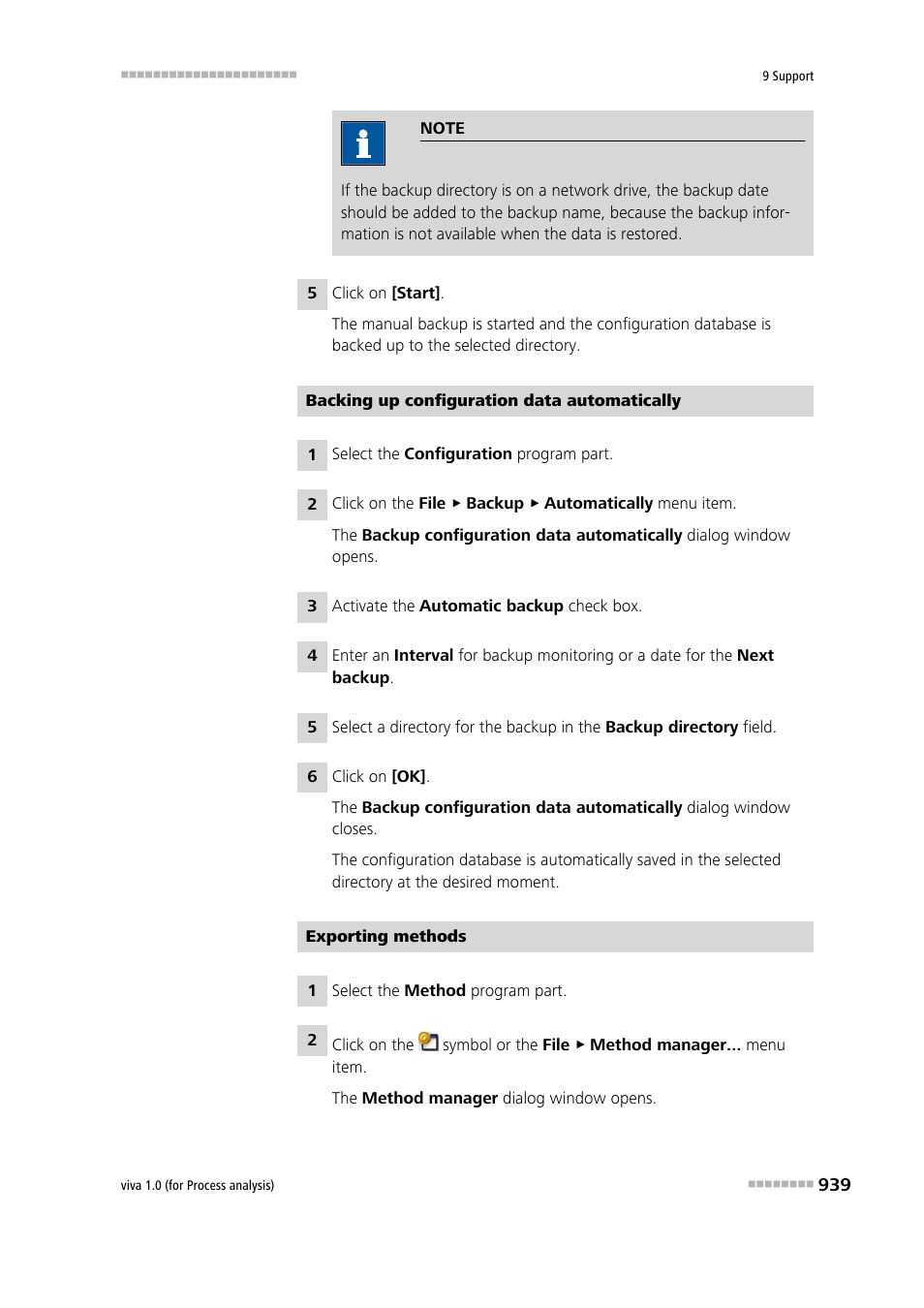 Metrohm viva 1.0 (process analysis) User Manual | Page 951 / 990