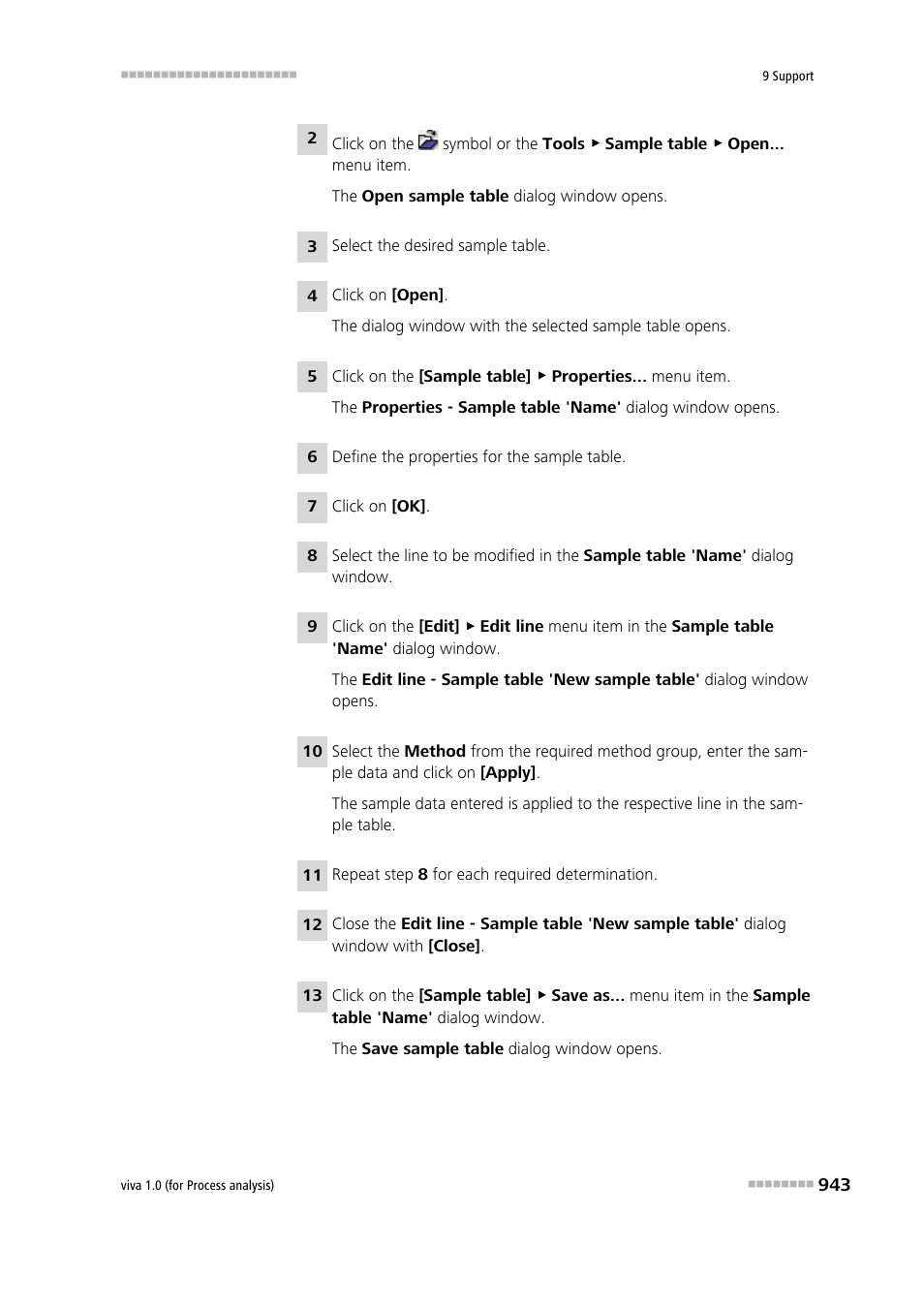 Metrohm viva 1.0 (process analysis) User Manual | Page 955 / 990