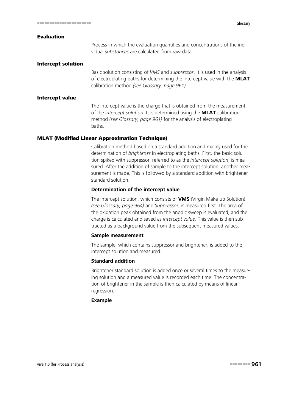 Metrohm viva 1.0 (process analysis) User Manual | Page 973 / 990