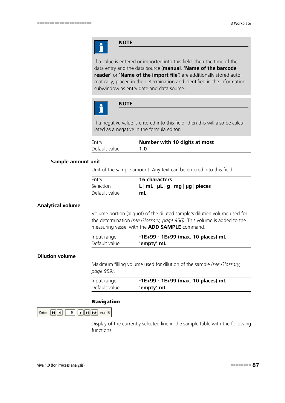 Metrohm viva 1.0 (process analysis) User Manual | Page 99 / 990