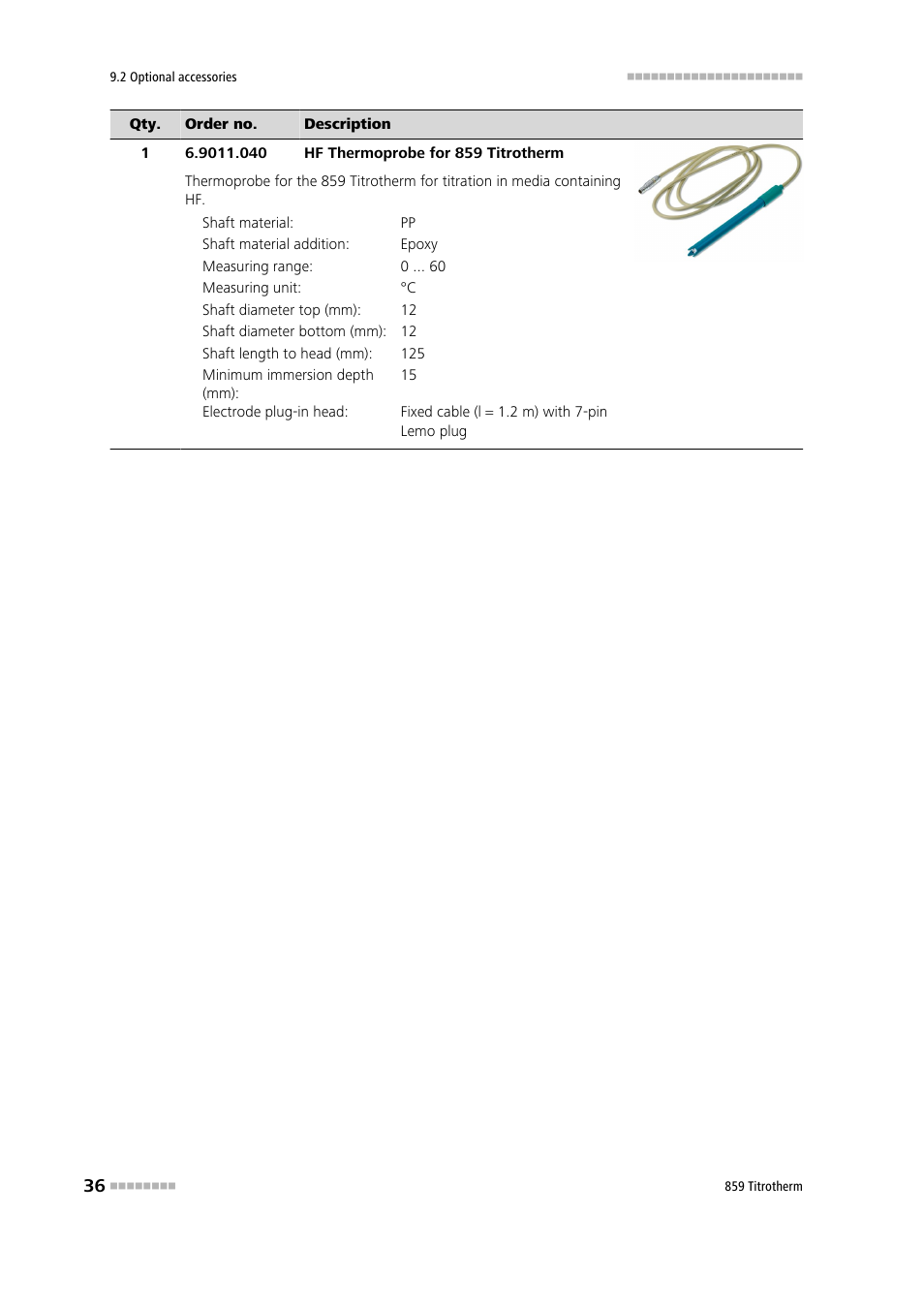 Metrohm 859 Titrotherm User Manual | Page 44 / 45