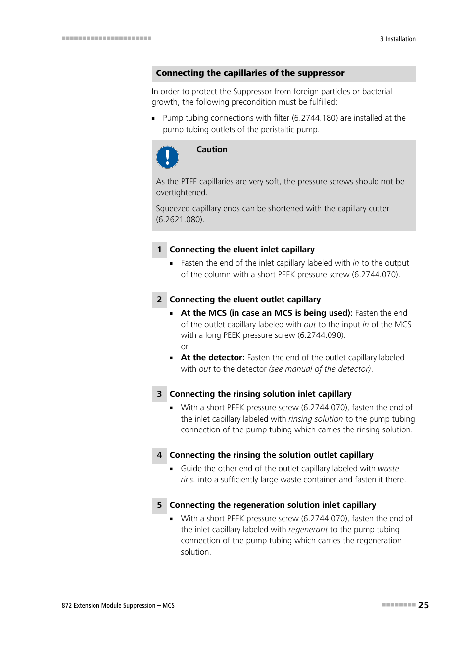 Metrohm 872 Extension Module Suppression – MCS User Manual | Page 33 / 64