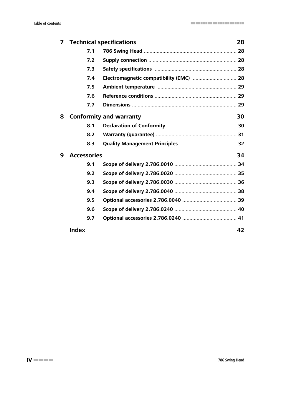 Metrohm 786 Swing Head User Manual | Page 6 / 50